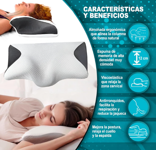Almohada Ortopédica Premium Quality + envío gratis